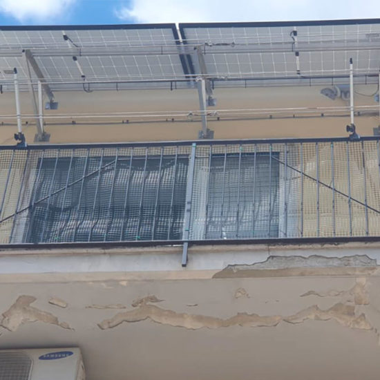 Pannelli fotovoltaici su balcone – Matera